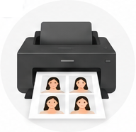 Printer k&oslash;rekortbilleder
